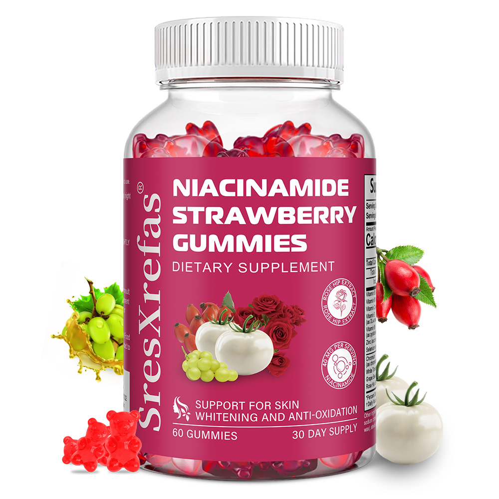 Health Wellness Gummies - Żelki z Niacynamidem (witaminą B3), wspomagają