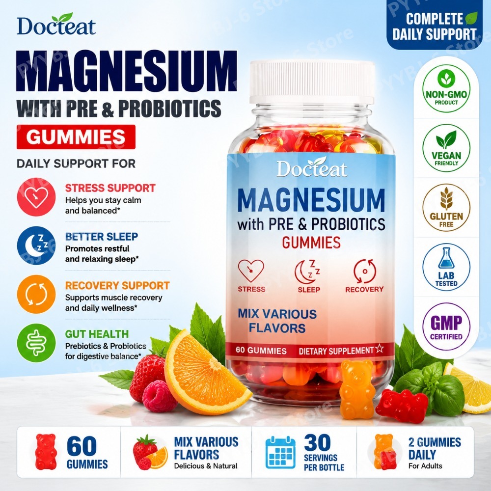 Health Wellness Gummies - Żelki z magnezem z prebiotykami i