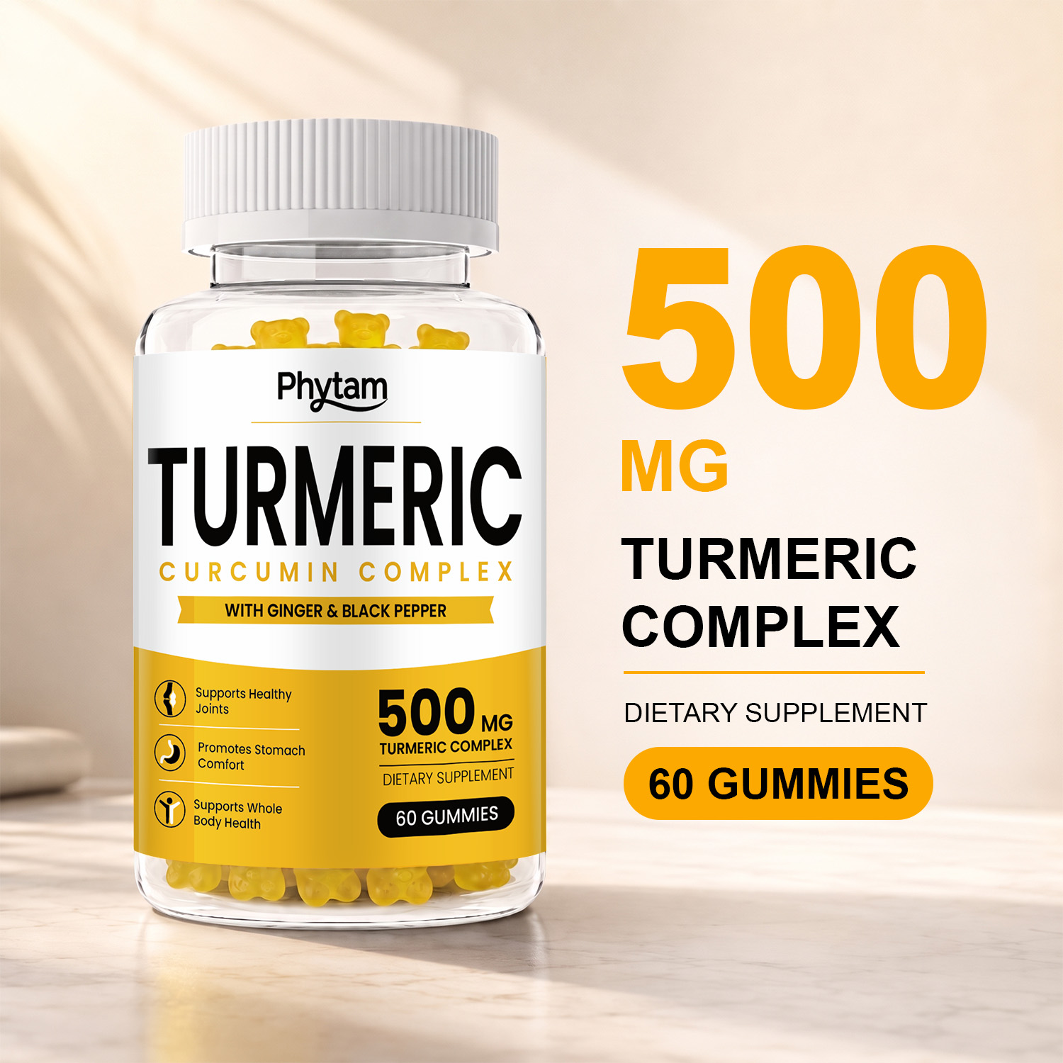 Health Wellness Gummies - Żelki z kurkumą i kurkuminą z
