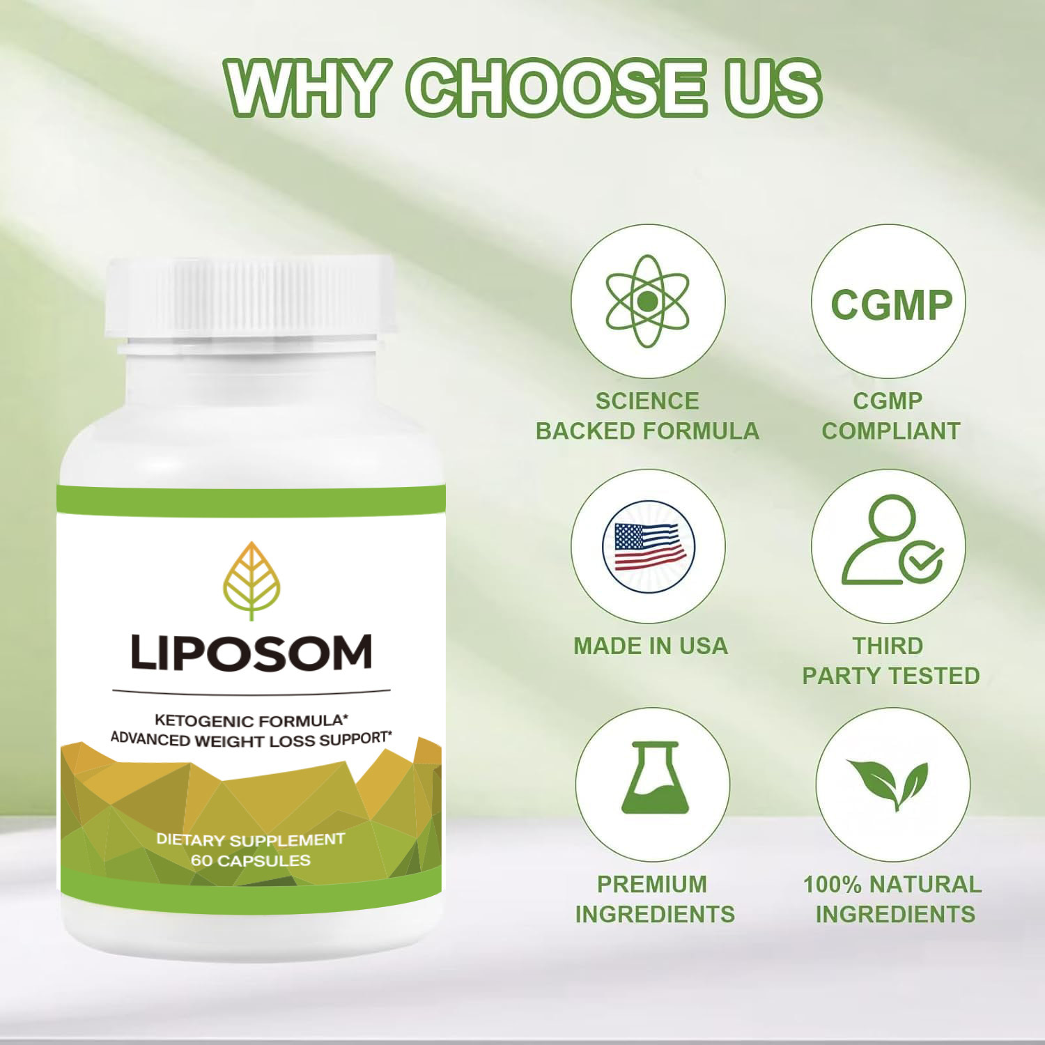 60 kapsułek Lipozem - Zdrowie  – Health Wellness Energy recenzja i cena