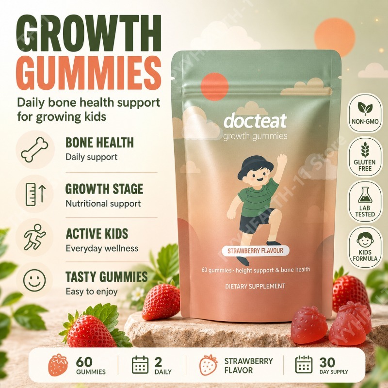 Żelki z wapniem dla dzieci, wi – Health Wellness Gummies recenzja i cena