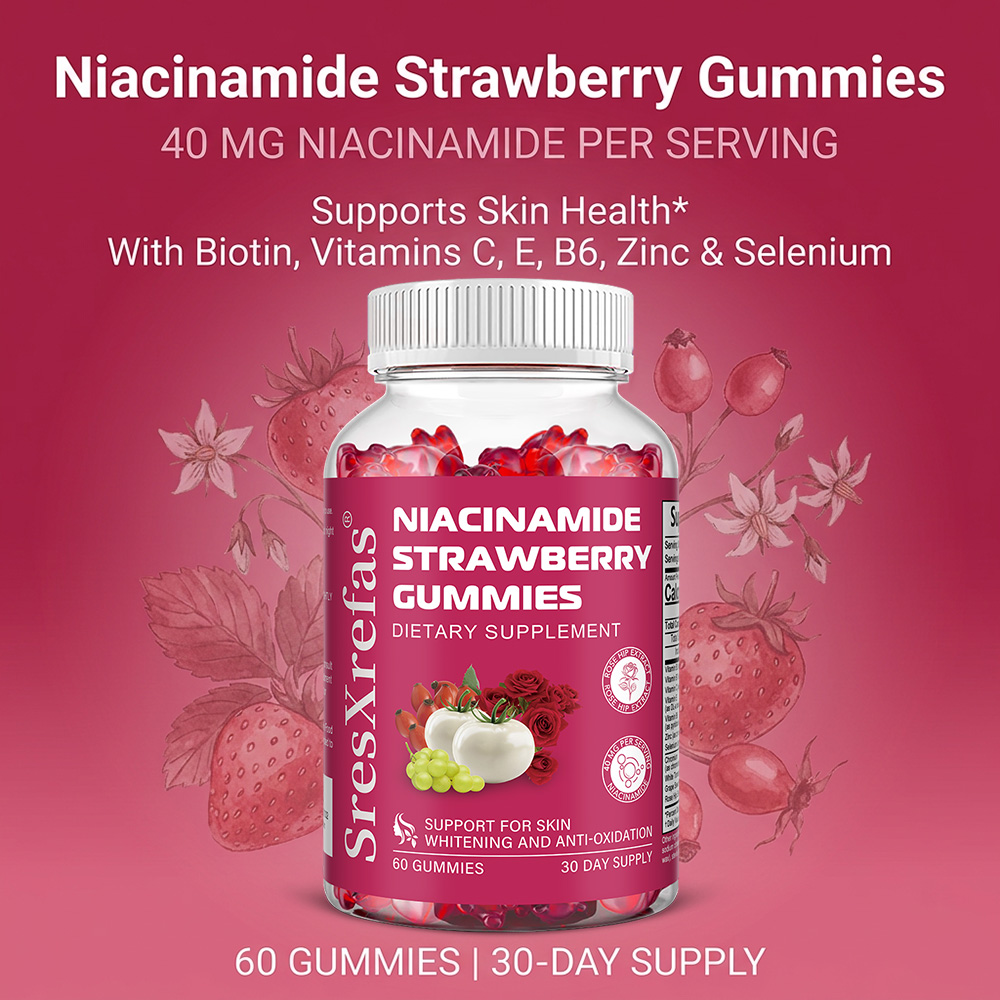 Żelki z Niacynamidem (witaminą – Health Wellness Gummies recenzja i cena