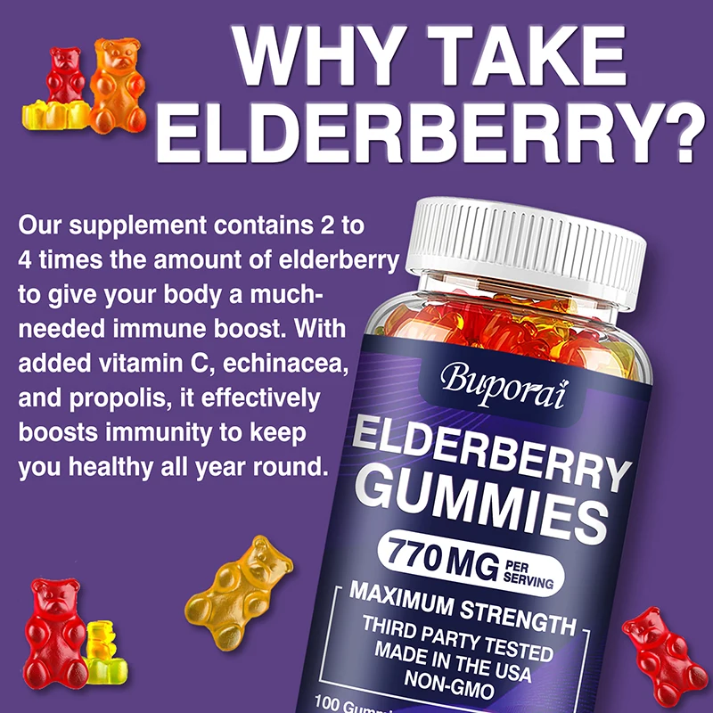 Żelki z czarną jagodą - Gładka – Health Wellness Gummies recenzja i cena