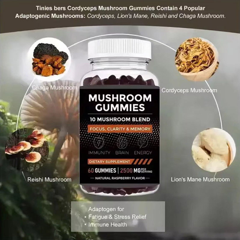 Żelki z grzybami wspomagają zd – Health Wellness Gummies recenzja i cena